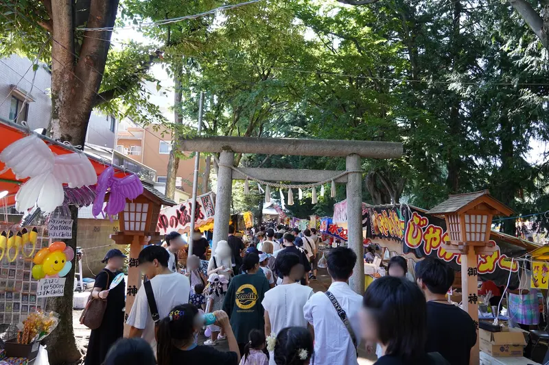 開始時間後_神明神社_第二鳥居_1_ぼかし