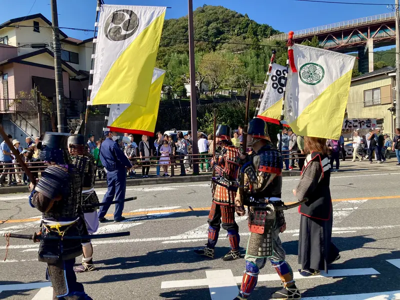 第28回甲州街道小原宿本陣祭_鉄砲隊