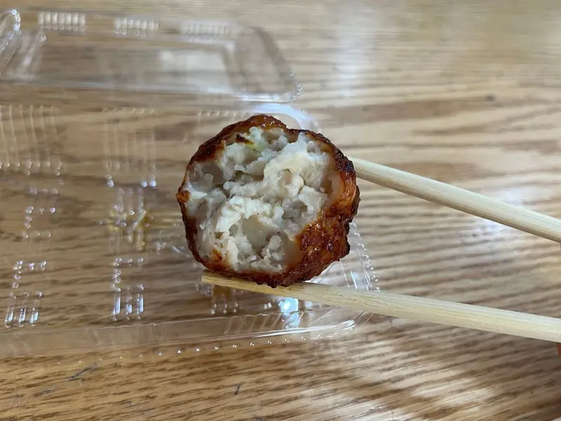 肉団子断面
