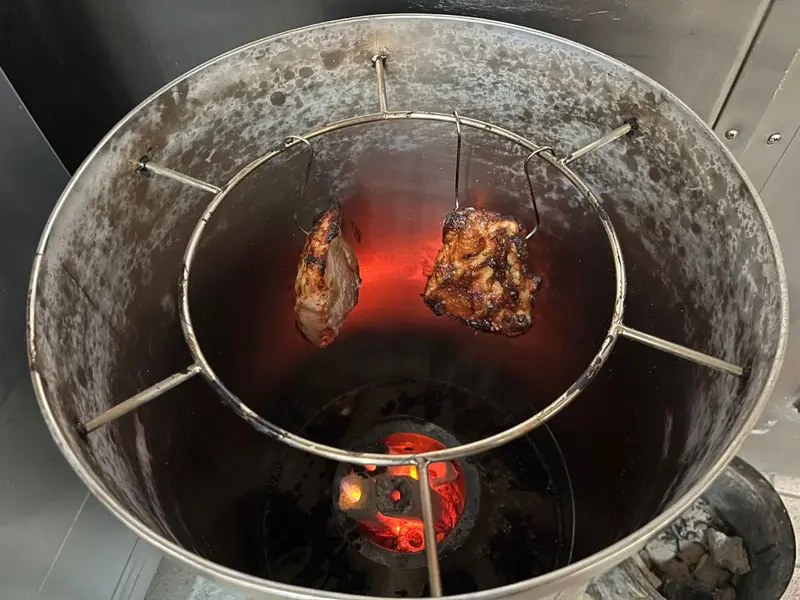 炭火焼窯
