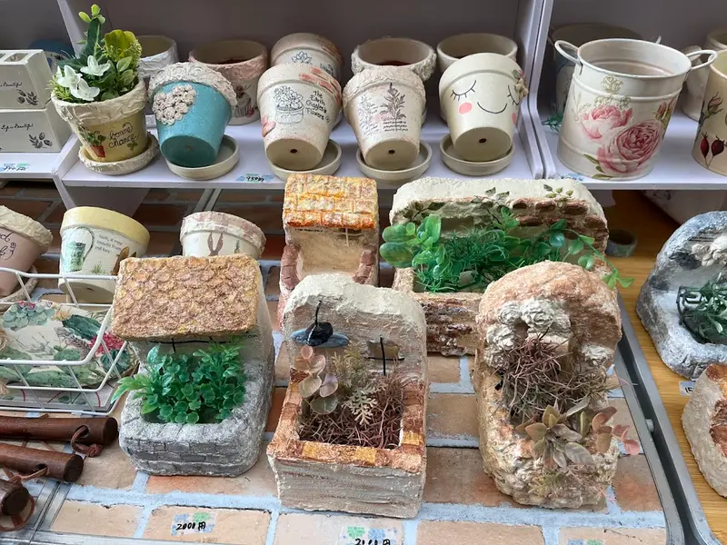 相模大野アートクラフト市 ブース 園芸