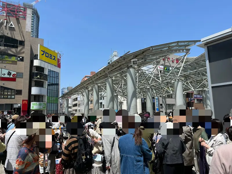 相模大野アートクラフト市 デッキ会場