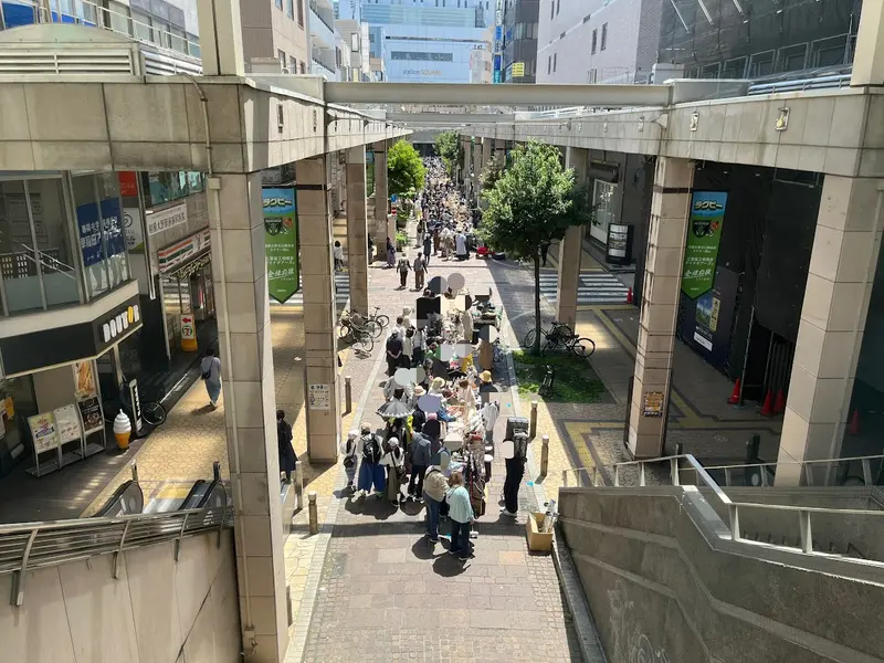 相模大野アートクラフト市 コリドー会場