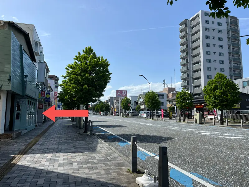 アトモスフェール_リバティ大通り沿い外観