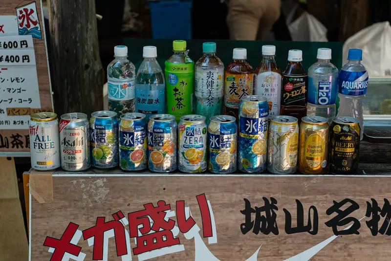 高尾_小仏城山_飲料販売