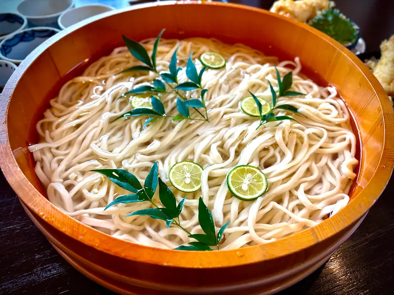 開都_たらいうどん