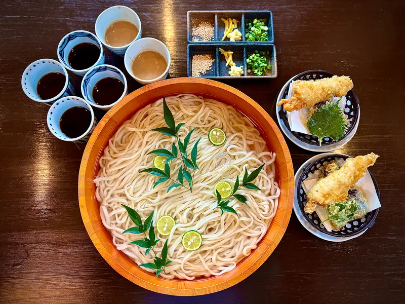 開都_たらいうどん
