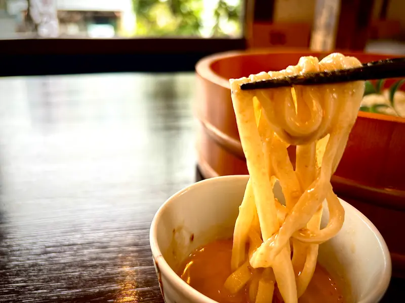 開都_たらいうどん