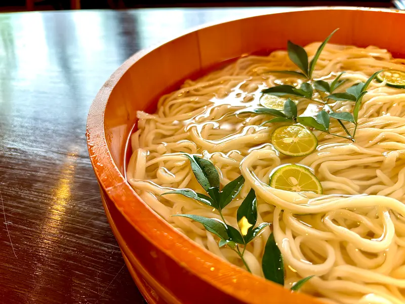 開都_たらいうどん