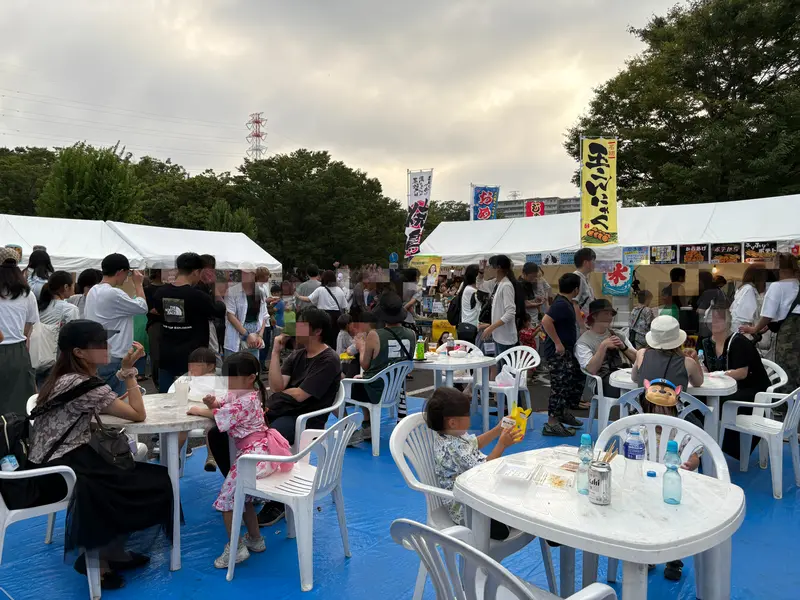 大野北銀河まつり_飲食ブース