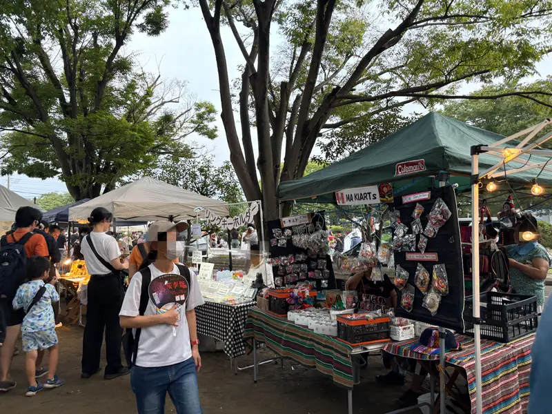銀河マルシェ会場