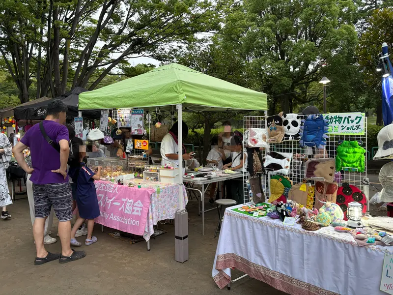 銀河マルシェ会場