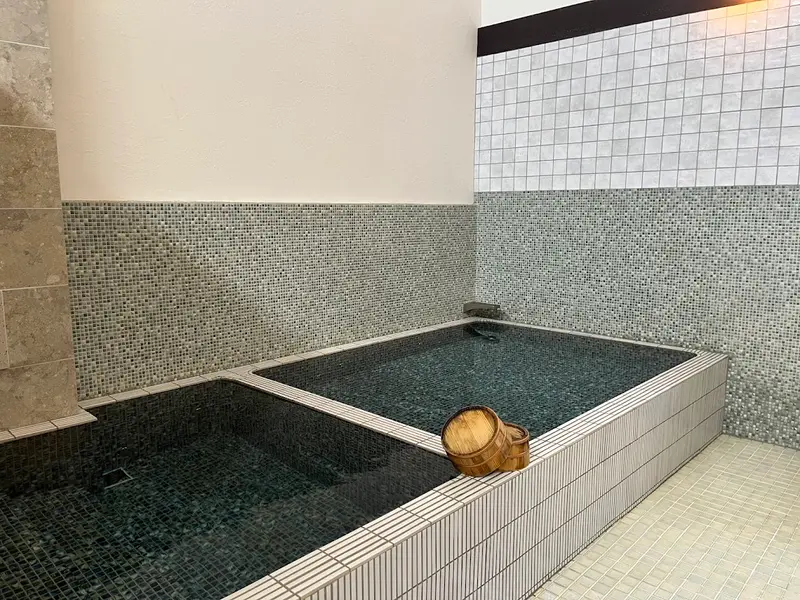 しずの湯　タイル