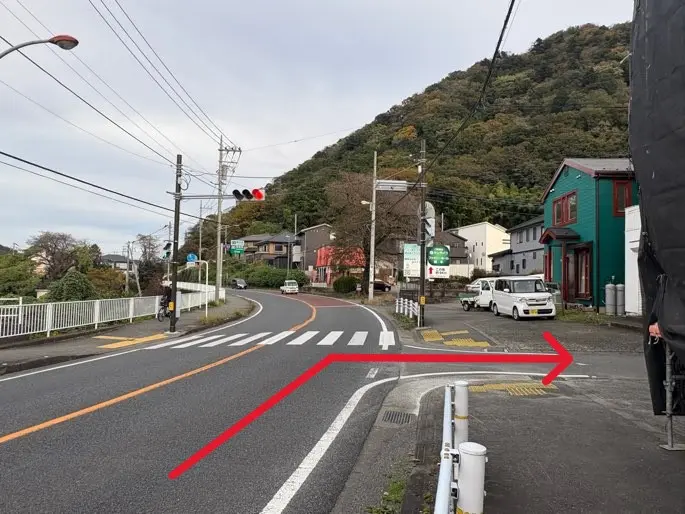 津久井の庵　道順