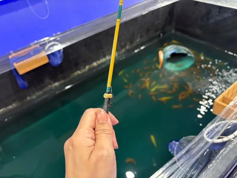 津久井の庵　魚釣り体験