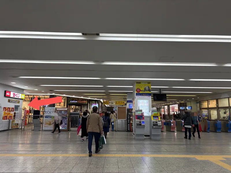 相模大野駅改札