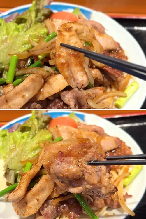 ミートル 生姜焼き定食