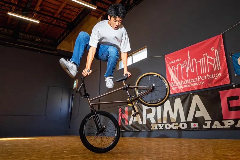 2022年BMX日本チャンピオンの佐瀬晴樹選手_プレスリリースより