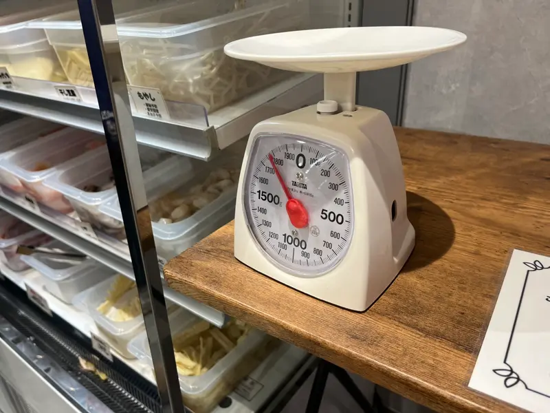 福恩麻辣湯イオン橋本店_軽量スケール