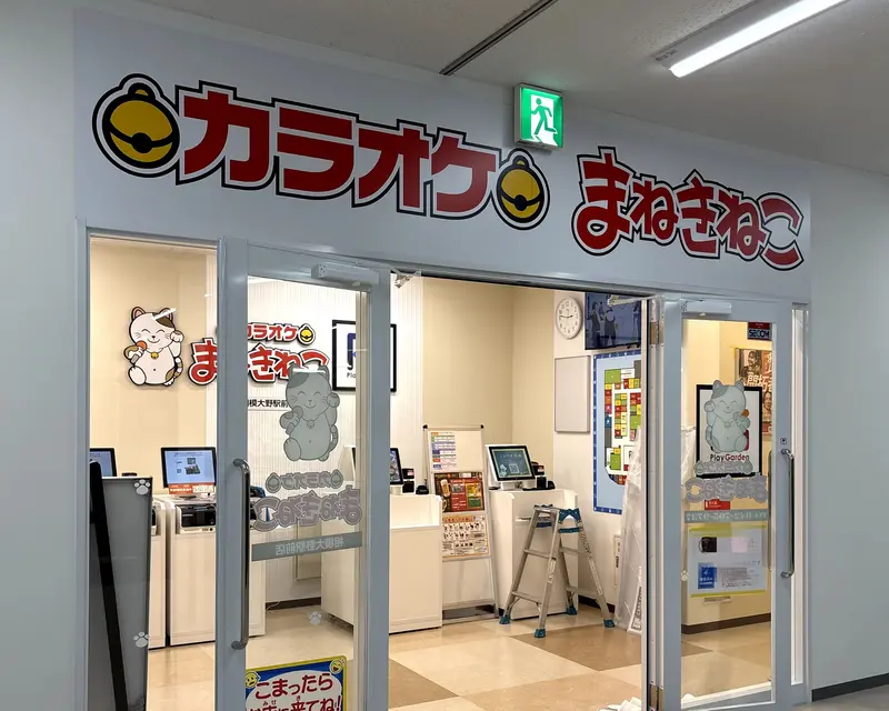 カラオケまねきねこ相模大野駅前店_入口