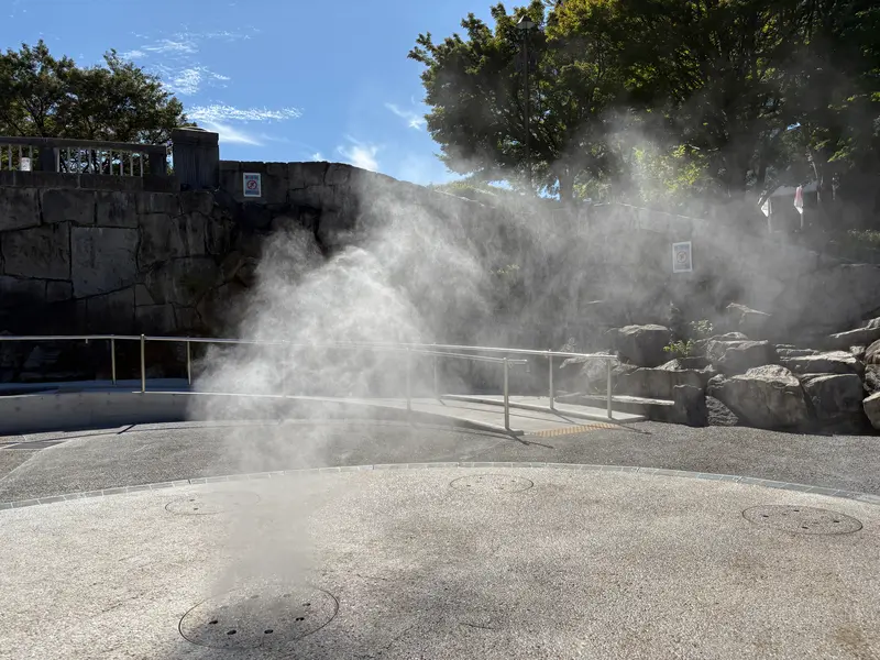 相模大野中央公園_水の広場ミスト