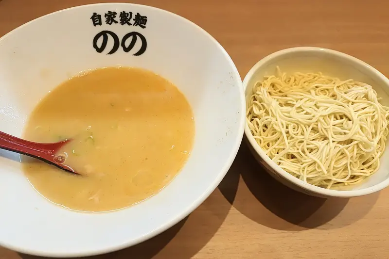 相模原市緑区下九沢に、2026年8月24日にオープンした「自家製麺のの」_塩豚骨の替玉