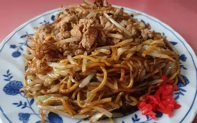 【上溝】地元で愛されるソウルフード！老舗『かみ家』の焼そばを食べてきた