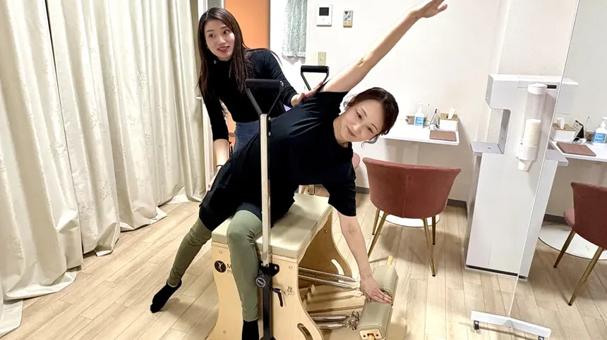 身体の内側からきれいに！個人レッスンでかなえるマシンピラティススタジオ『SAKURA』相模大野店